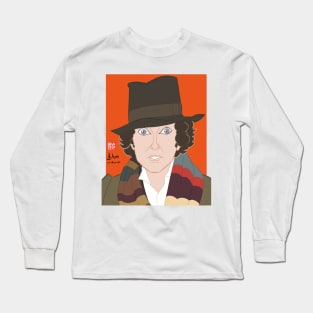 Doctor Who - Tom Baker Long Sleeve T-Shirt